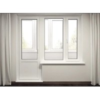 Балконные двери с профилем BLITZ