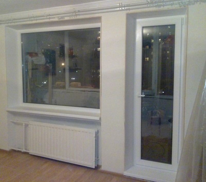 Балконные двери с профилем TopLine 5k